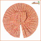 Coton Plain Peach Laddu Gopal Poshak